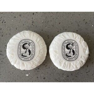 Diptyque 34 Boulevard Saint Germain Soap 1.1oz 30g Brand New Lot of 2x soaps
